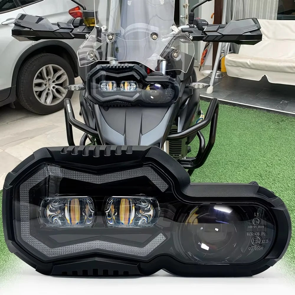 Motorcycle Lights Headlight for BMW F800GS F800R F700GS F650GS Adventure Motorcycles Complete LED Projector Headlight Assembly