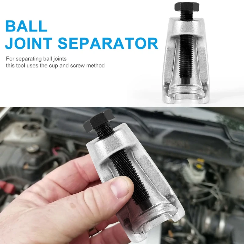 Ajustável Car Ball Joint Separator, Extrator Remoção Ferramenta, Automotive Steering System Tools, Trabalho de garagem, 2pcs por lote