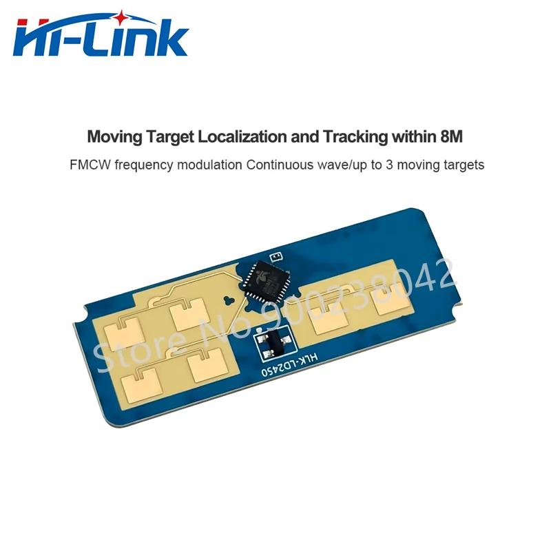 

Free Shipping 5pcs/lot Smart Home Hilink 24G MM Wave Human Motion Tracking Radar Module HLK-LD2450 1T2R Sensing Distance 8M