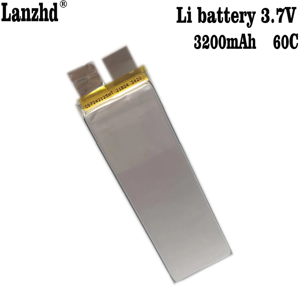 1-8pcs 3.7v 3200mAh 60C Li-ion Battery Lipo Lithium Cells for Diy 24v 36v 48v Battery Pack