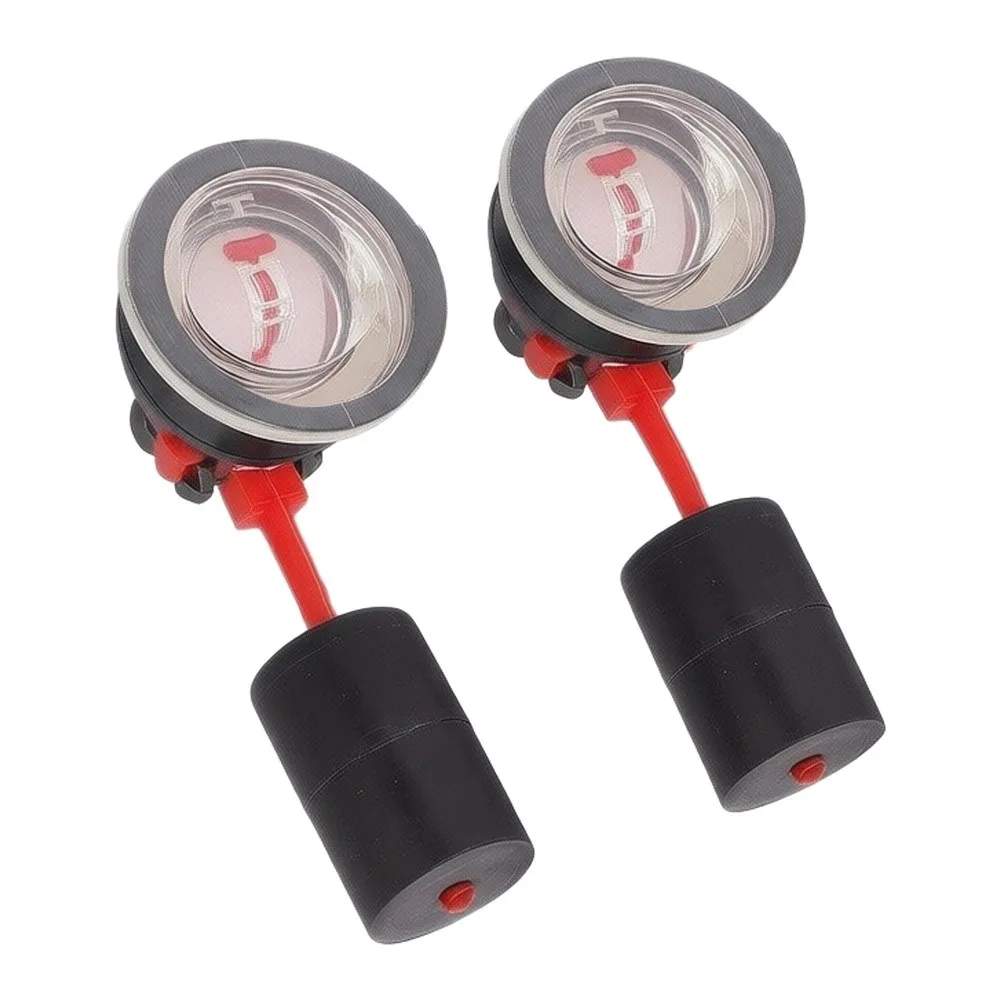 2pcs Oil Level Window for Engine Oil Gauge Compatible with For ET950 650 and For 145F Industrial Equipment Maintenance Parts