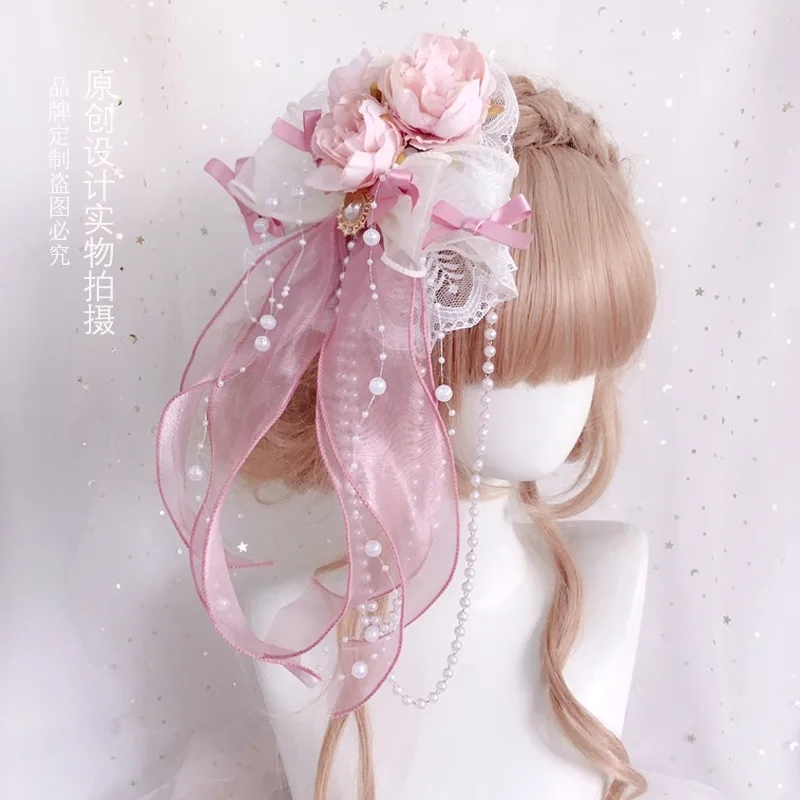 hair flower ball