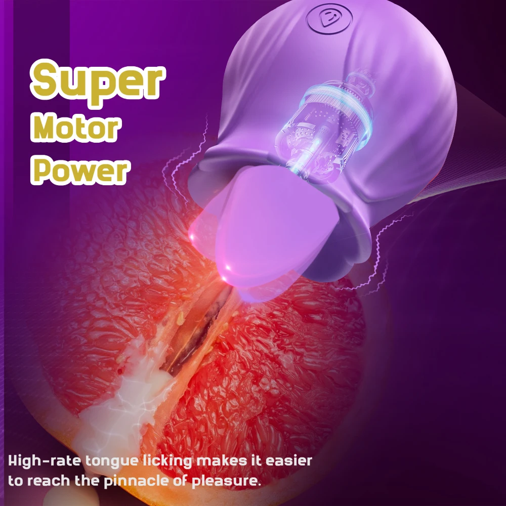 رائجة البيع ارتفع اللسان لعق الفم مص هزاز للنساء البظر محفز الإناث الاستمناء مصاصة لعق لعبة الجنس للنساء #6