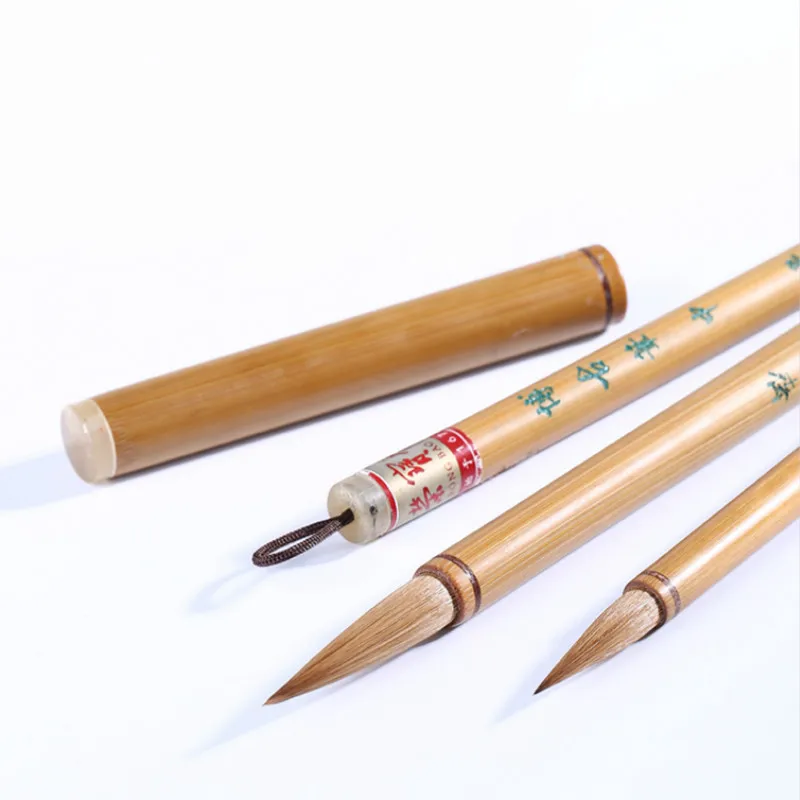 Mixed Hair Brushes Chinese Calligraphy Brush Pen Calligraphy  Brush Pen Chinese Landscape Freehand Painting Tinta Chinese gift