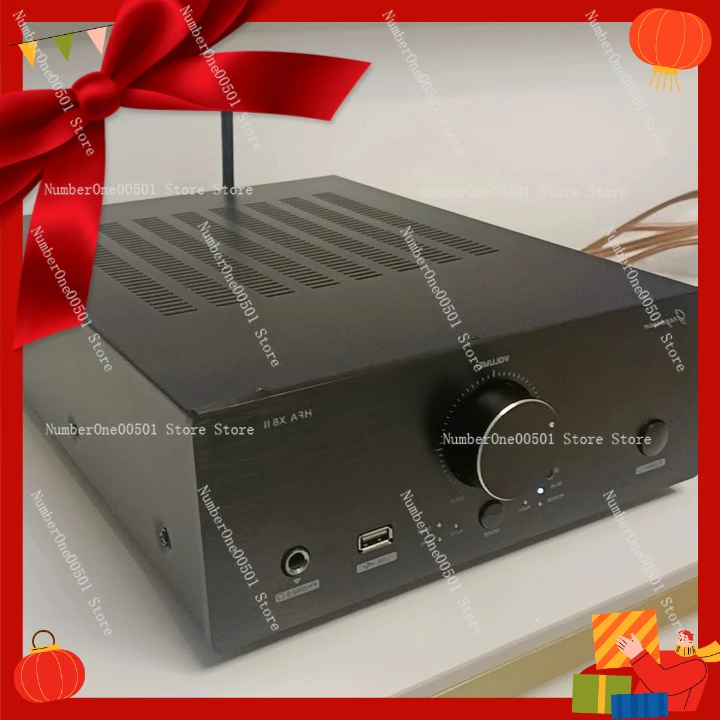 

Усилитель X6 с полной балансной компенсацией, Hi-Fi, Bluetooth, USB, без потерь качества, для домашнего использования, высокомощный, чистый усилитель мощности