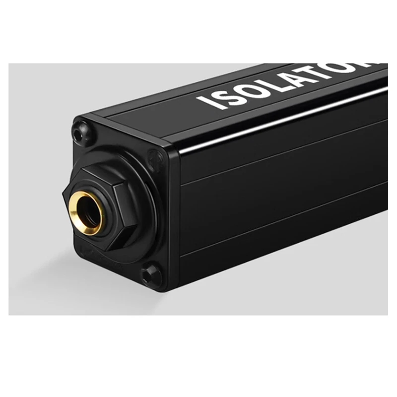 ABNO-New Professional 6.5 Audio Isolator Sound Current Noise Eliminator Ground Loop Isolator TS Audio Isolator
