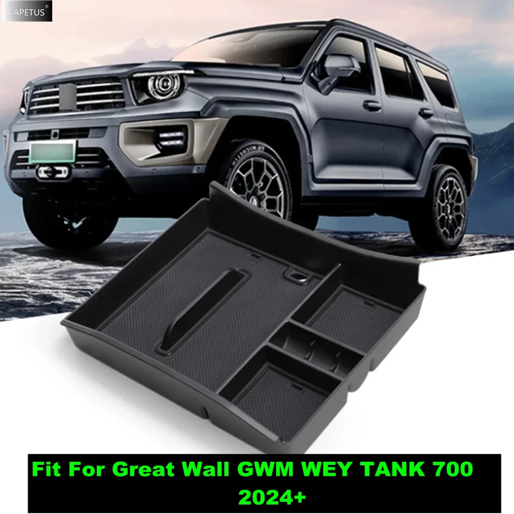 

For Great Wall GWM WEY TANK 700 2024 2025 Car Central Control Armrest Storage Box Container Holder Tray Accessories Interior