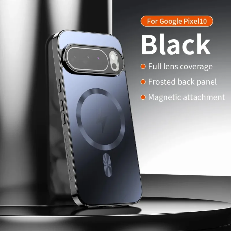 Magnetische Hülle für Google Pixel 10 9 ProXL 8 7 6 Pro 9A 8A 7A 10Pro AG Nano Matte Lightning Cover Schützende Stoßfeste Abdeckung