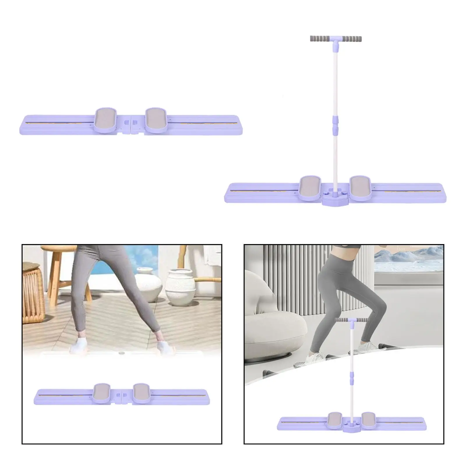 

Тренажер для ног, портативный складной многоцелевой тренажер для бедер, женский тренажер для силы внутренней части бедра для домашнего спортзала, йоги