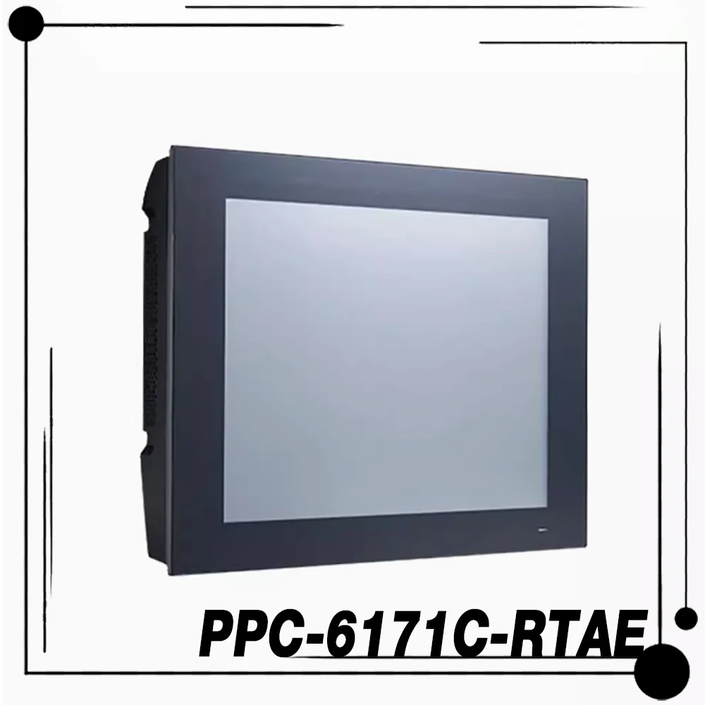 For Advantech touch screen display 17 inch HD flat board computer integrated (I3-6100T/4G/128GSSD/ power cord) PPC-6171C