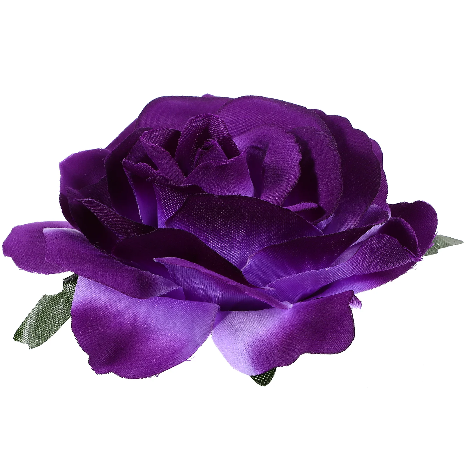 

Rose Flower Hair Clip Handmade Floral Brooch Pin For Women Wedding Party Prom Dress Accessory Fake Flower Hairpins Decor