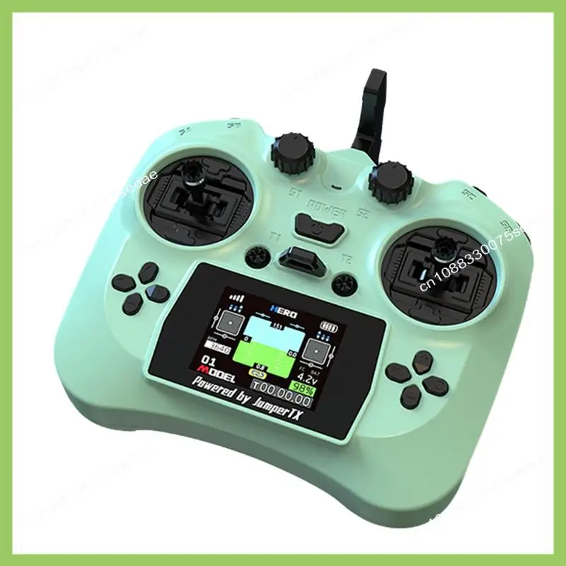 

Y19A Smart Remote Controller TX Color Screen Transmitter Hall Sensor Gimbals ELRS 2.4G 100Mw 12CH For FPV RC Drone E