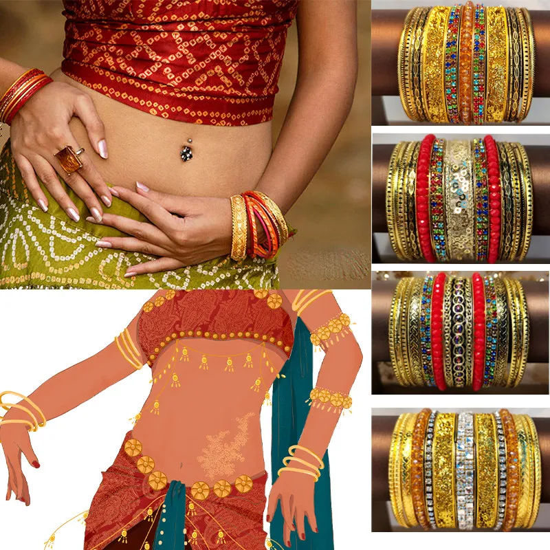 Belly Dance Bracelet, Jewelry, Accessories, Exotic And Classic Ethnic-style Jewelry, Indian Dance Bracelet, Women's Dance