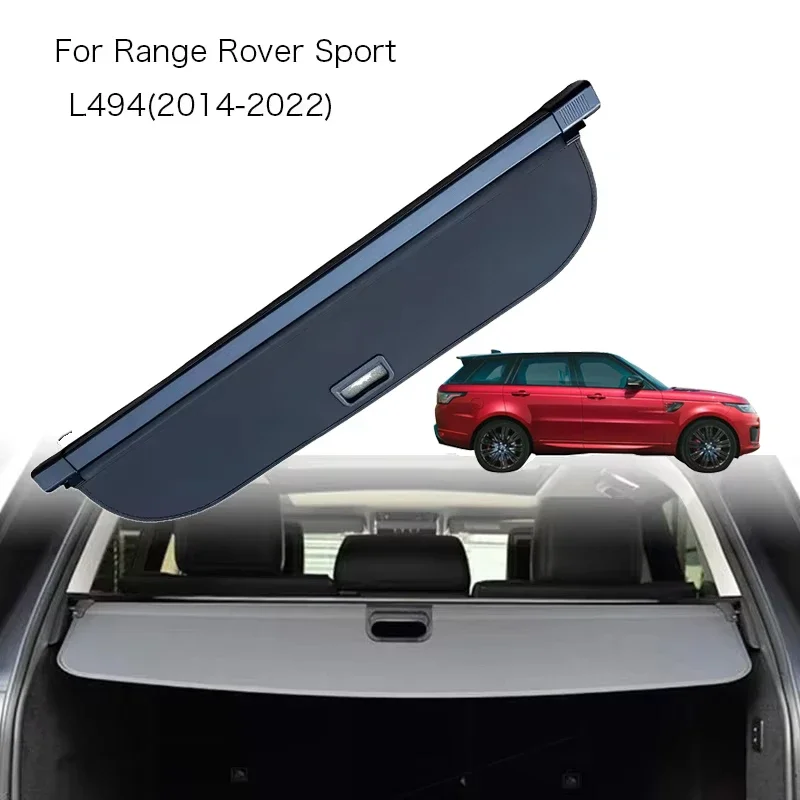 Auto Trunk Curtain Organizer Cover For Range Rover Sport L494 2014-2022  Car Cargo Cover Trunk Rear Rack Luggage Waterproof