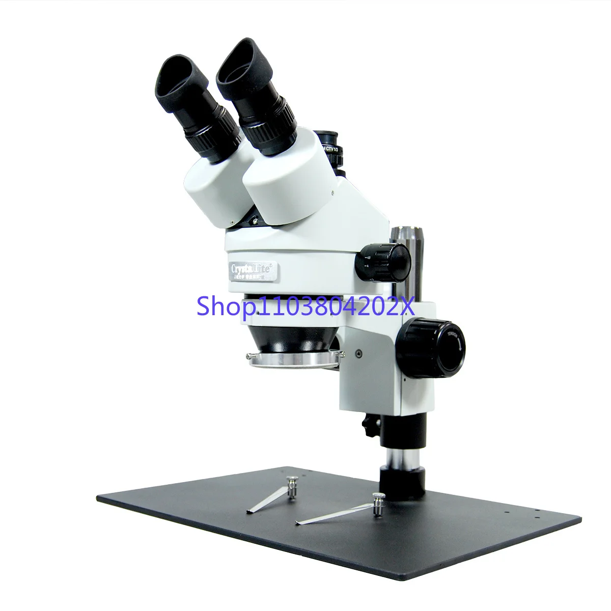 

Repair True Trinocular Microscope Binocular High Definition Stereo Continuous Magnification 7-45 Times, Welding Identification