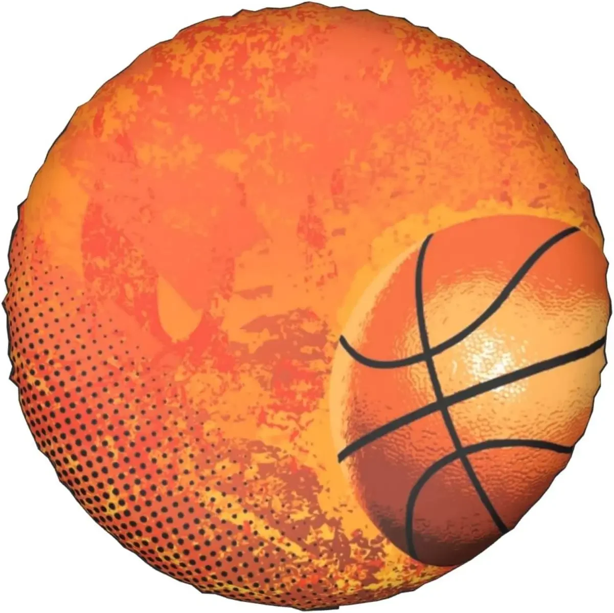 Basketball Printed Spare Tire Cover Waterproof Wheel Protector for Car Truck SUV Trailer