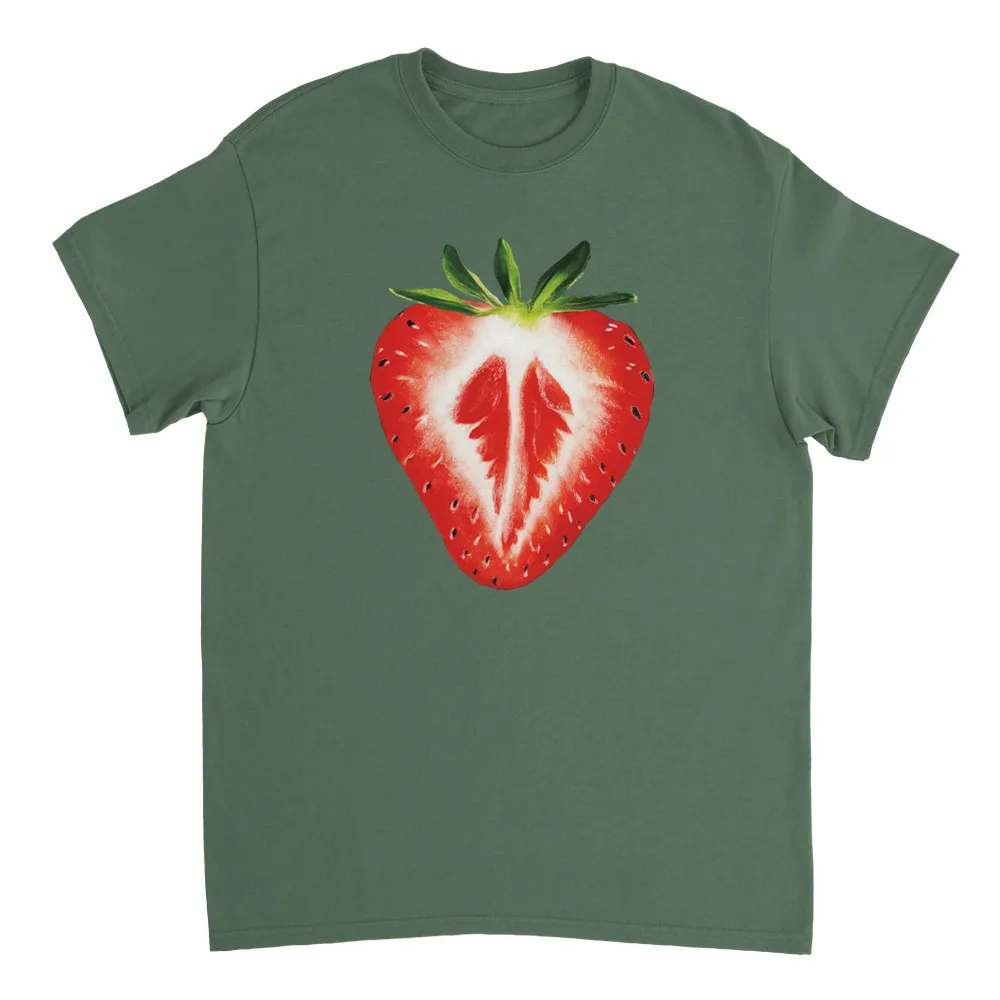 Moroccan Strawberry Berry Melly Design T Shirt