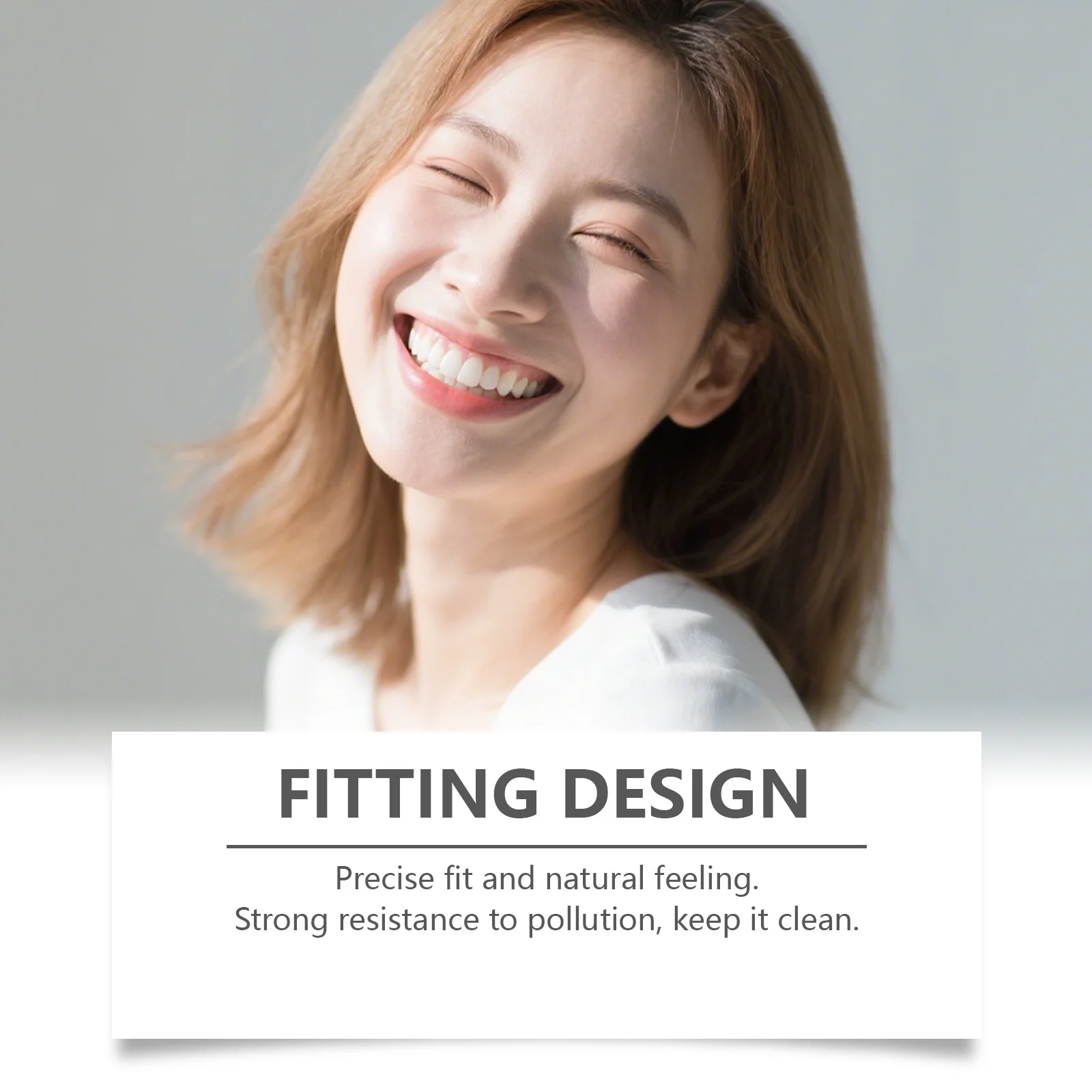 سيليكون Reline مجموعة أسنان الأسنان العلوي السفلي غطاء الأسنان وهمية الفجوات وصمة عار تقويم الأسنان الأقواس لينة طقم أسنان الكبار قابل للتعديل #4