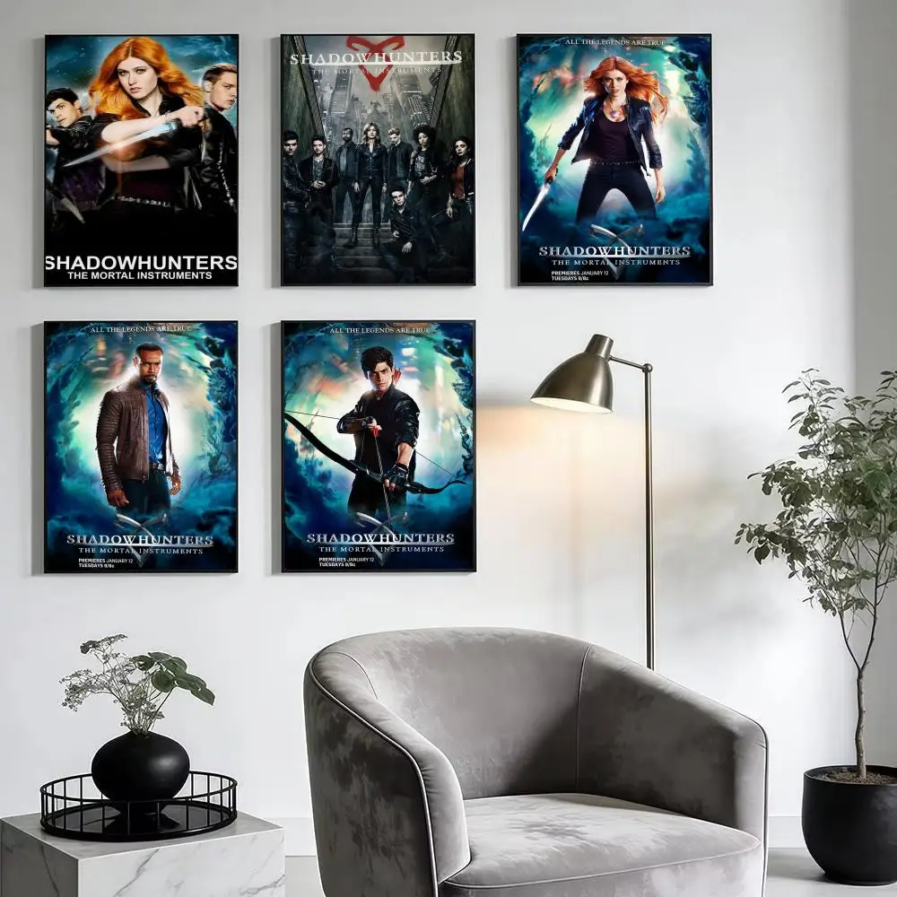 TV Drama S-Shadowhunters Poster Modern Minimalist Wall Art Prints for Bedroom Living Room Home Decor Interior Gift view 2