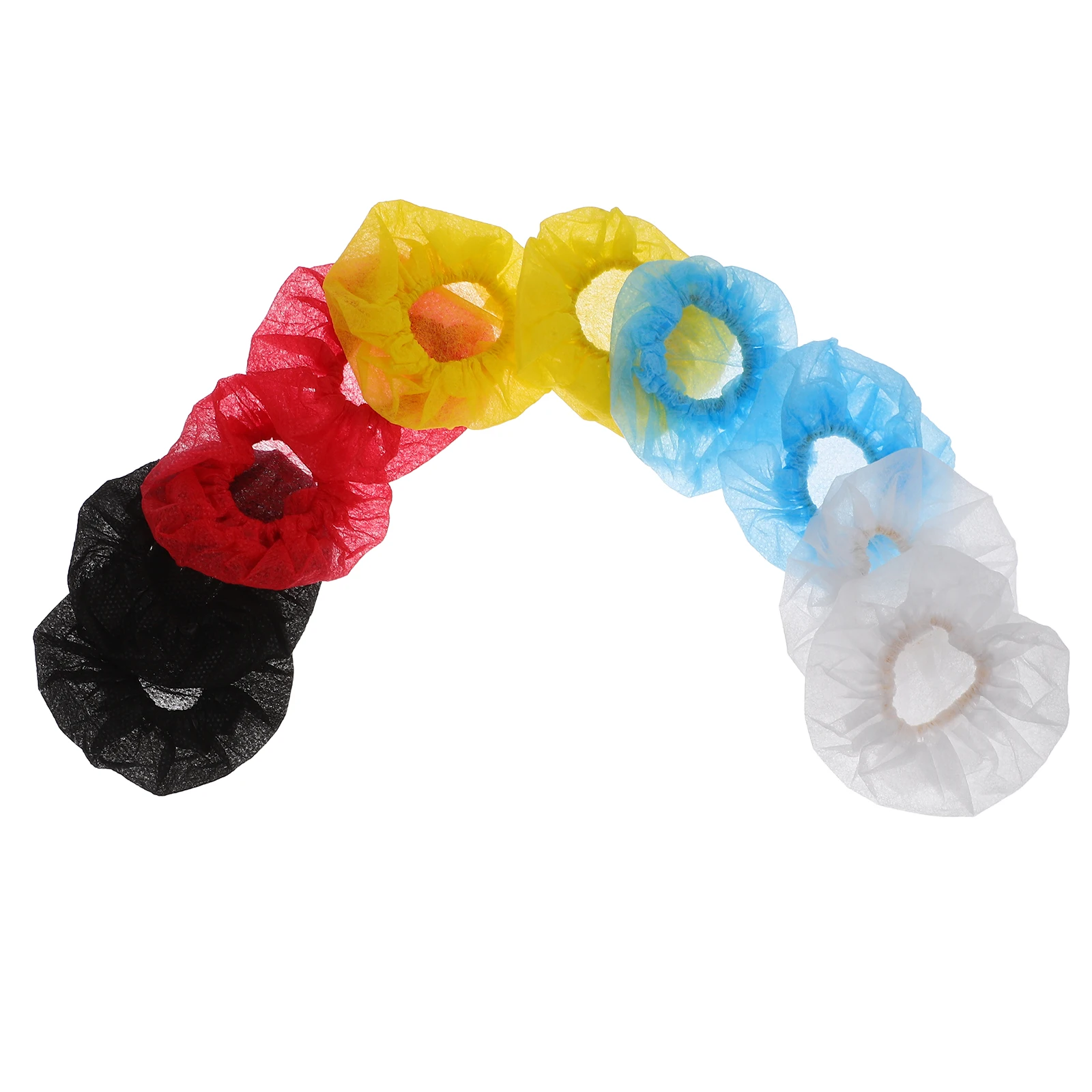 

100Pcs Disposable Microphone Covers Non-Woven Mic Cover Protector for Recording Performance Mic Shield