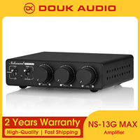 Douk Audio NS-13G-MAX HiFi 2-Channel Stereo Audio Amplifier TPA3255 Mini Class D Power Amp with Phono 300W*2