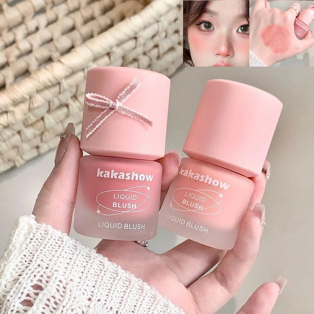 حيوية السائل أحمر الخدود ضوء الماء لطخة السائل روج مقاوم للماء طويلة الأمد ترطيب اشراق الوجه كونتور ماكياج #1