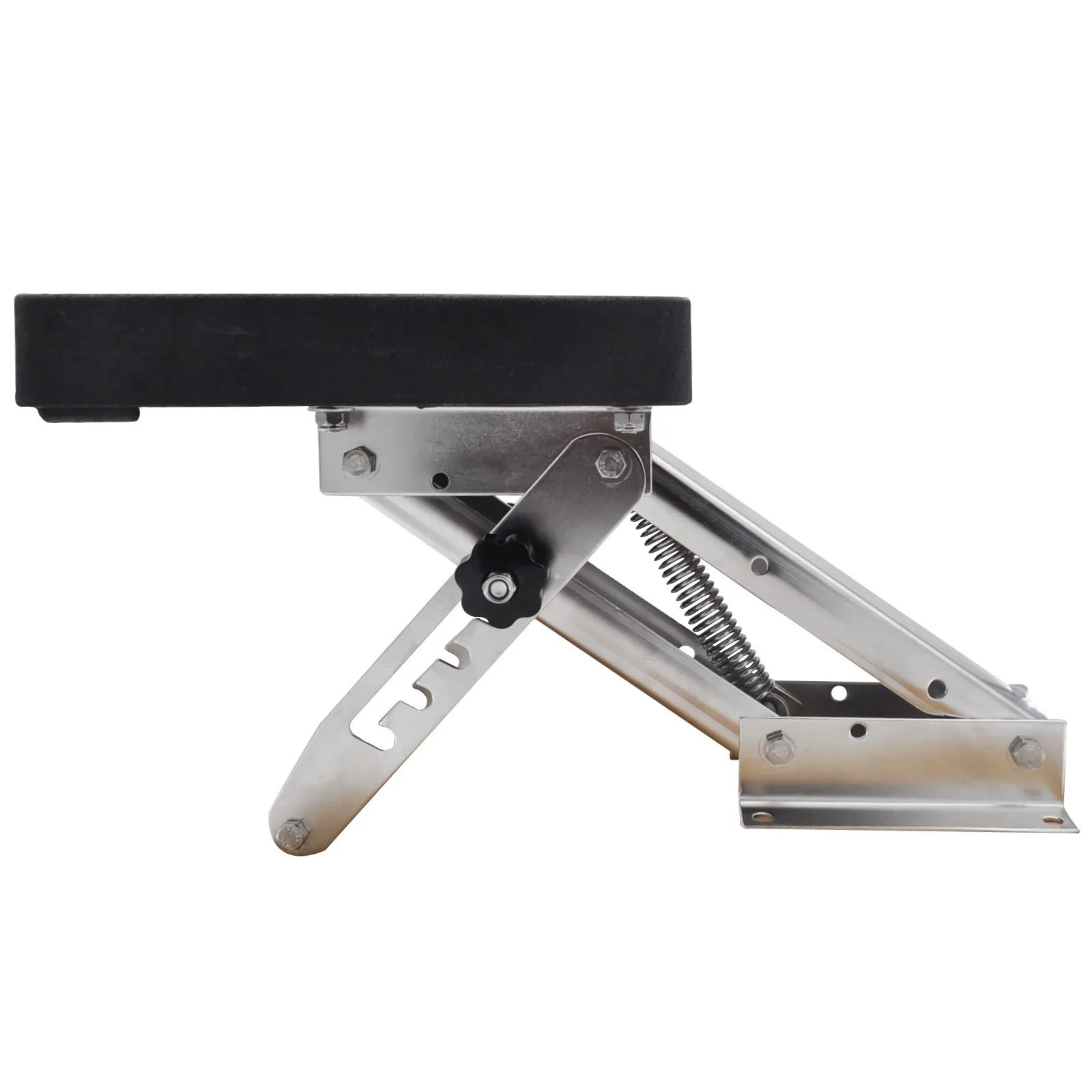 304 Stainless Steel Outboard Motor Brac ket for 10-20HP Engine, Marine Outboard Mount Bra cket, Yacht Boat Hardware Accessories