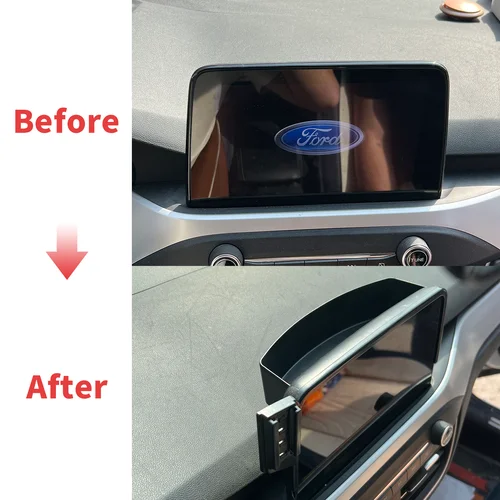 Imagen 2 del producto Soporte para móvil de coche para Ford EcoSport 2018 ~ 2023 (8 pulgadas) soporte GPS soporte de navegación accesorios para automóviles