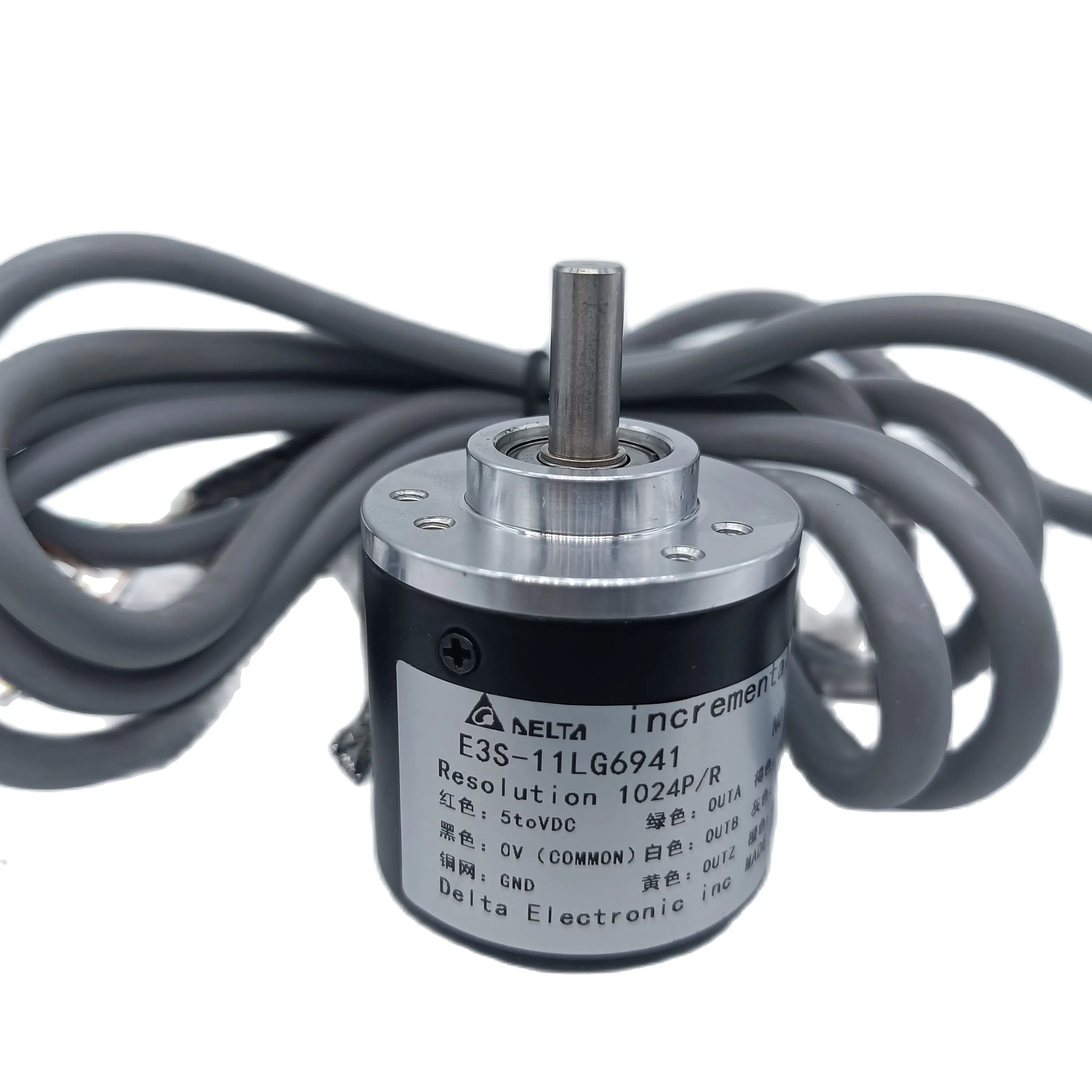 Fast Shipping Spot New ES3-11LG6841 Rotating 11LN6541 Encoder Outer Diameter 36 Solid Shaft 6 Pulse 1024