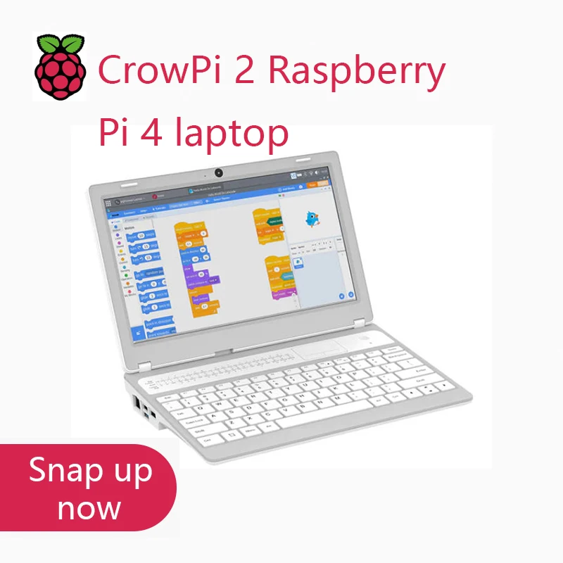 

CrowPi 2 Raspberry Pi 4 laptop