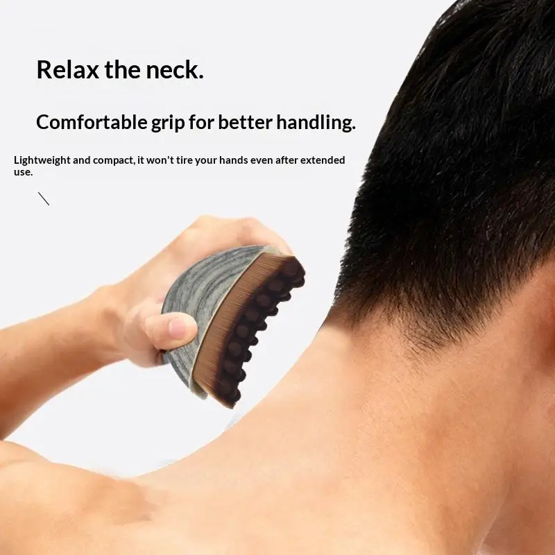 Herramienta de Escultura Facial, Cepillo de Contorno Linfático, Cepillo Facial Multifunción para Reducir la Hinchazón del Mentón, Drenaje Linfático