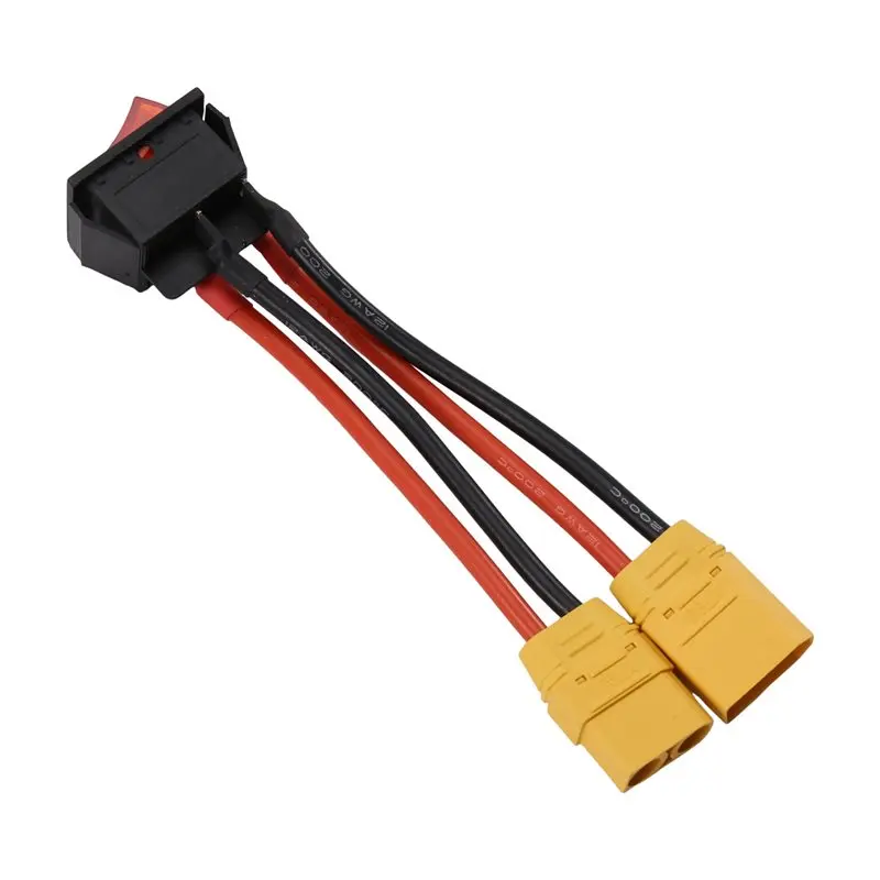 【Shop Now】30A Large Current High Load Switch XT90 Plug Power On-Off