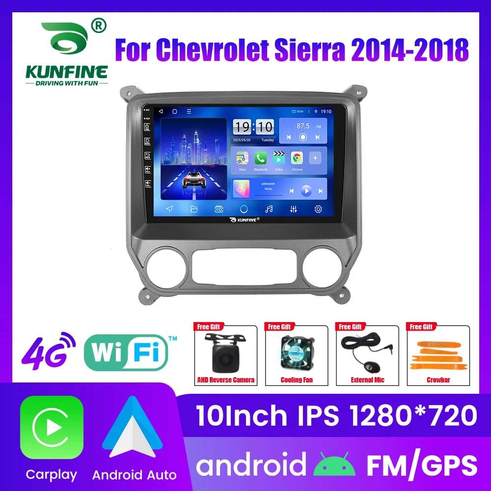 

Android Car Radio For Chevrolet Sierra 2014-2018 Car Stereo 2Din Octa Core GPS Navigation Player IPS Screen Carplay Android Auto