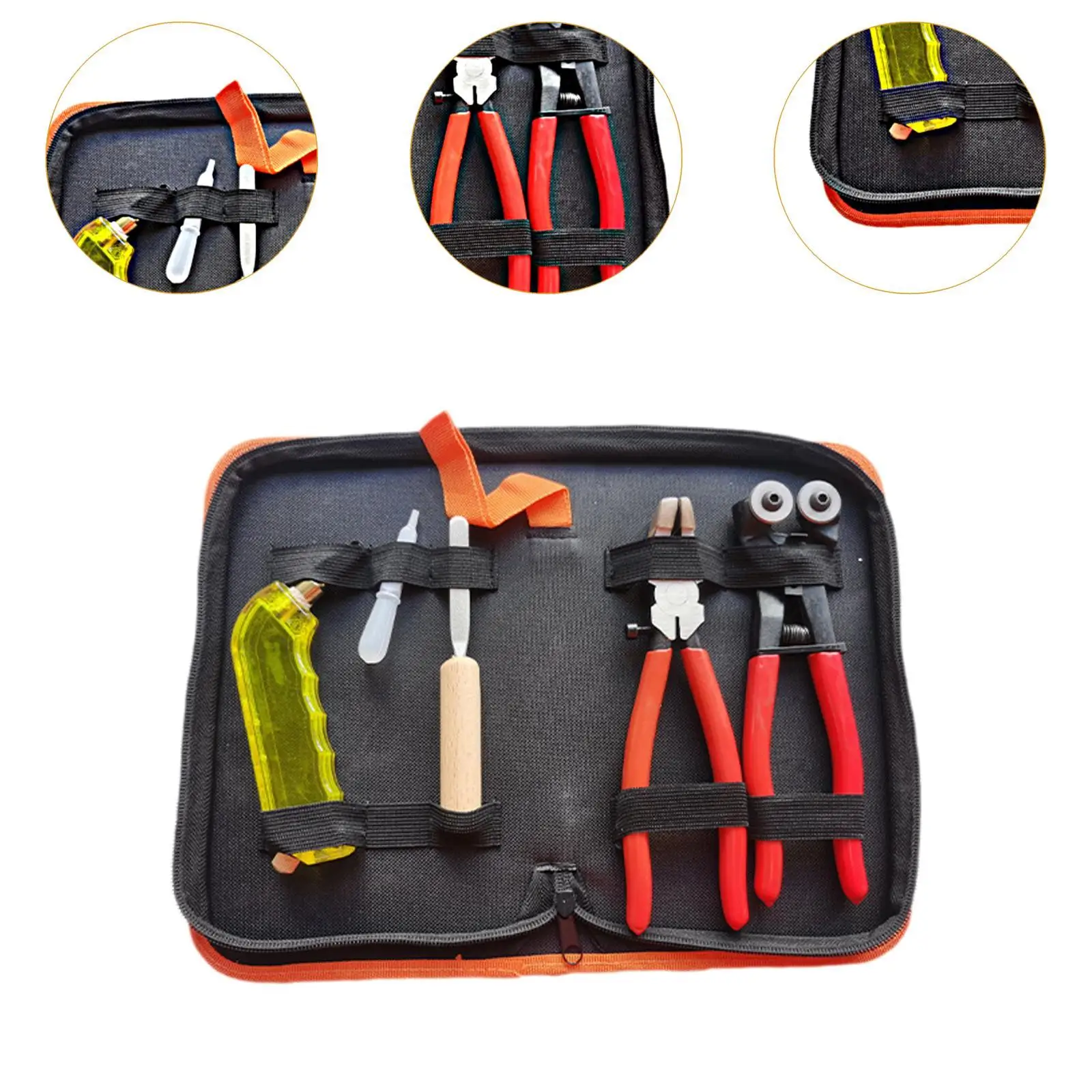 Glass Cutting Tool Set Glass Tile Nippers for Window Fusing Work Breaking