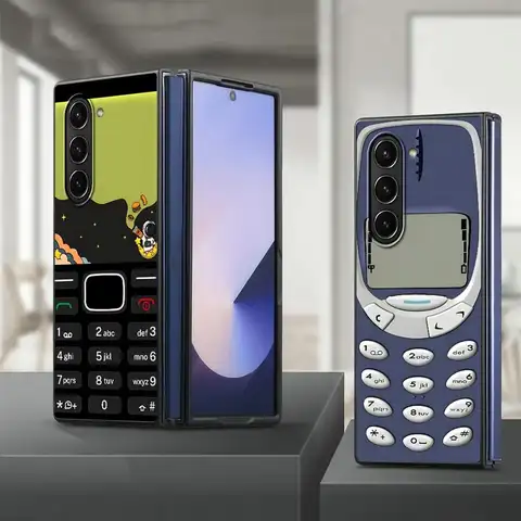 Creative Innovation Machine Case for Samsung Galaxy Z Fold 7 6 5 4 3 ZFold4 ZFold7 ZFold3 ZFold5 ZFold6 Back Phone Cover