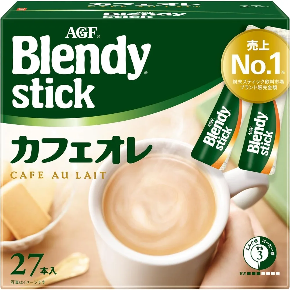AGF ブレンディ スティック カフェオレ [スティックコーヒー] 27本入り