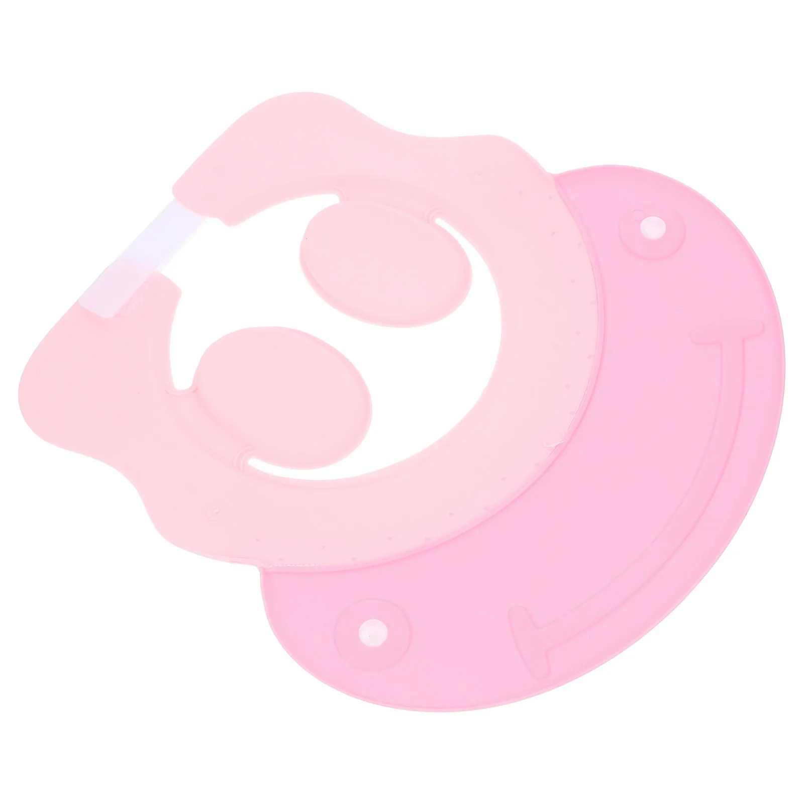 

Детская шапочка для купания с мультяшным рисунком, водонепроницаемая, силиконовая, регулируемая, для душа, защита от шампуня, для мытья волос младенцев