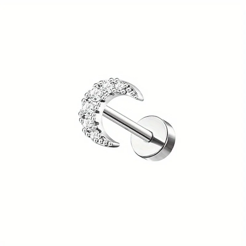 Women's Stainless Steel Stud Earrings by Drperfect