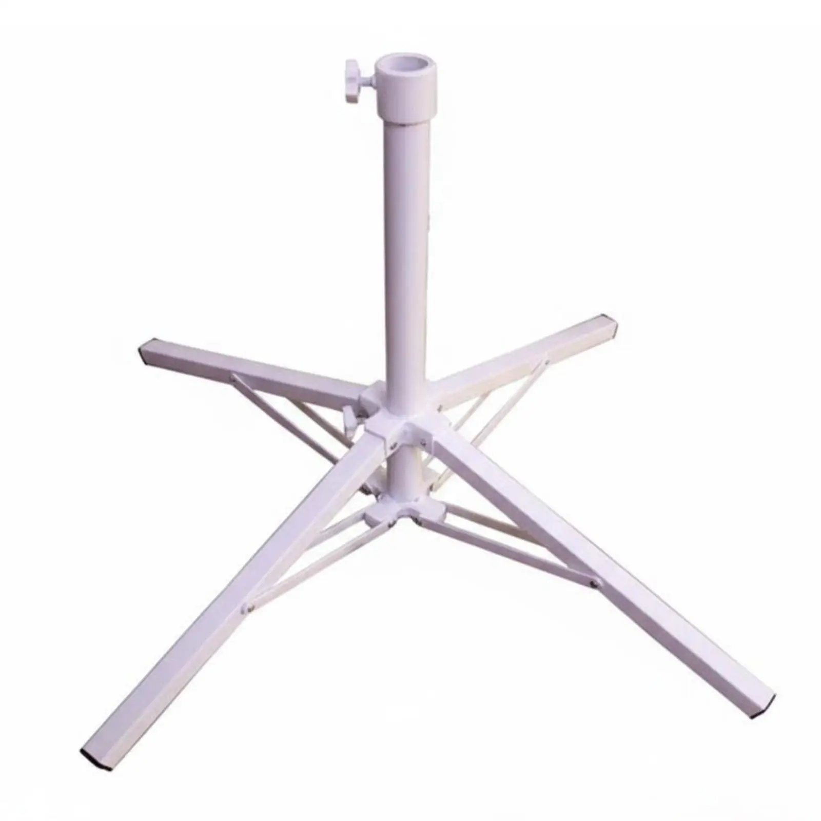 Rust Proof Foldable Beach Parasol Base Stand Steel Baking Paint Umbrella Holder Portable for Garden Patio Sand