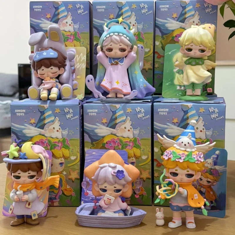 

Новый Mann Story The Imaginative Me Series слепая коробка модные игрушки мультфильм аниме модели кукол настольные украшения тайна подарок на день рождения
