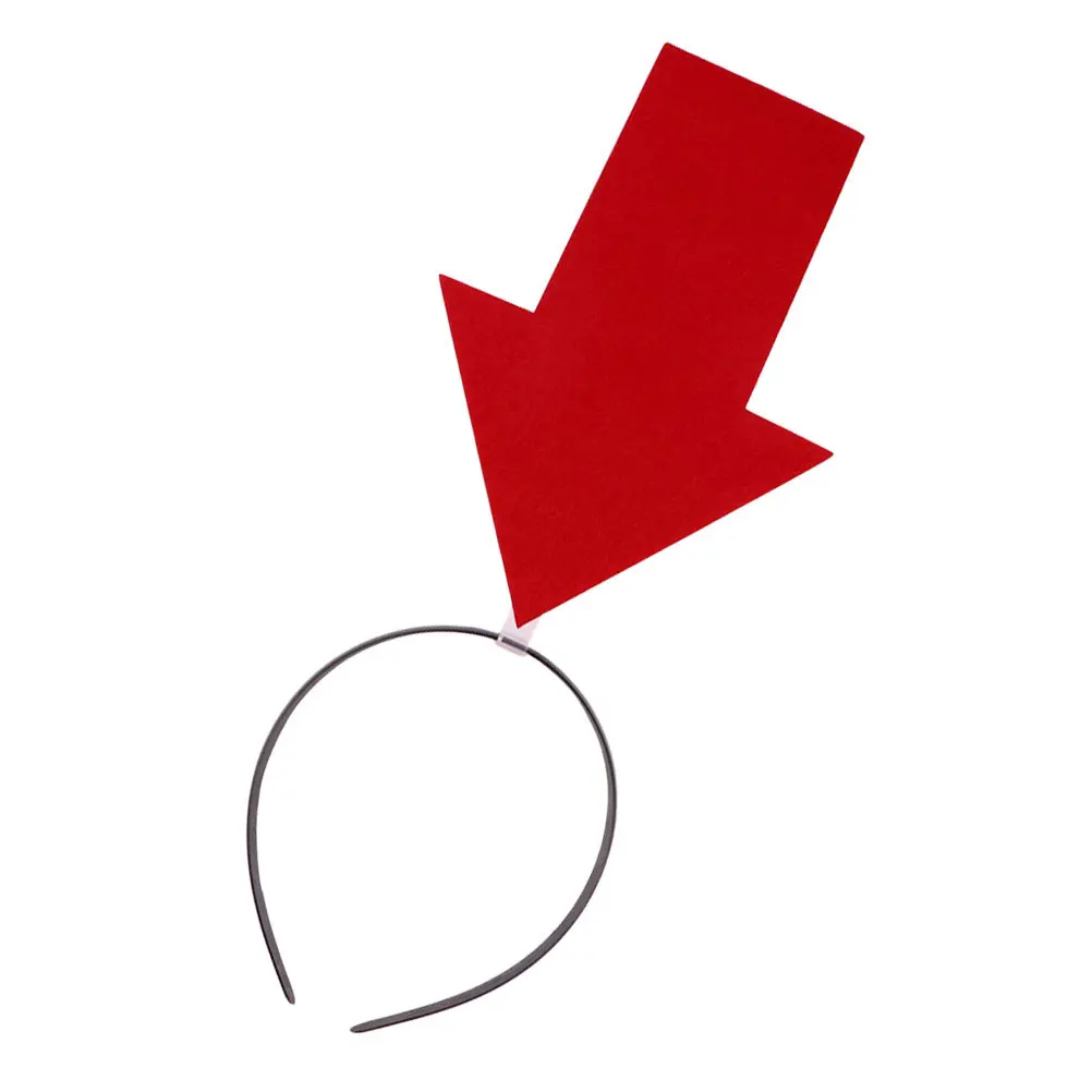 

1 шт. повязка на голову в виде стрелы для вечеринок, дней рождения, Хэллоуина, косплея, фотозоны, тканевый обруч для волос, сувениры для вечеринок, фестивальный аксессуар