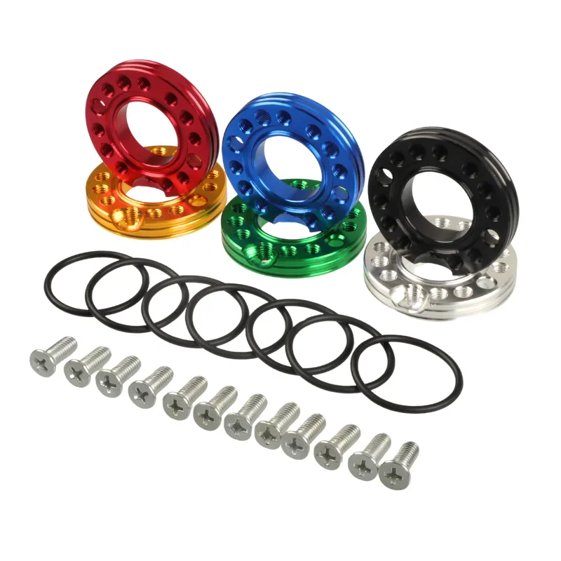 Motorcycle ATV 28mm CNC Carburetor Flange Spinner Plate Adaptor Inlet Manifold Adjuster for Pit Dirt Bike Buggy Quad