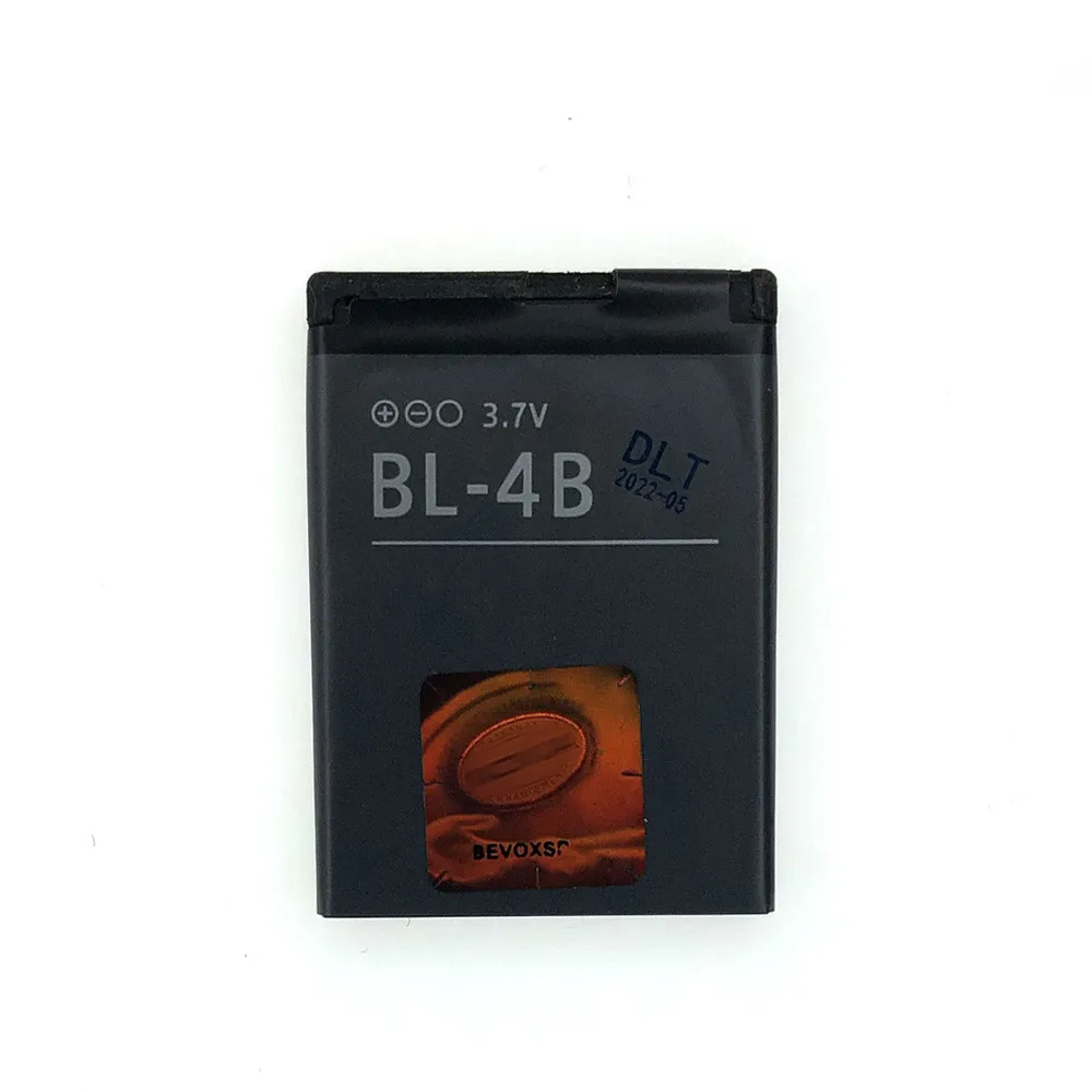 Original Replacement battery BL-4B for Nokia 2505 2660 5000 7070 7088 7373 7500 7500P N75 N76 1682 3606 3608c Batteria