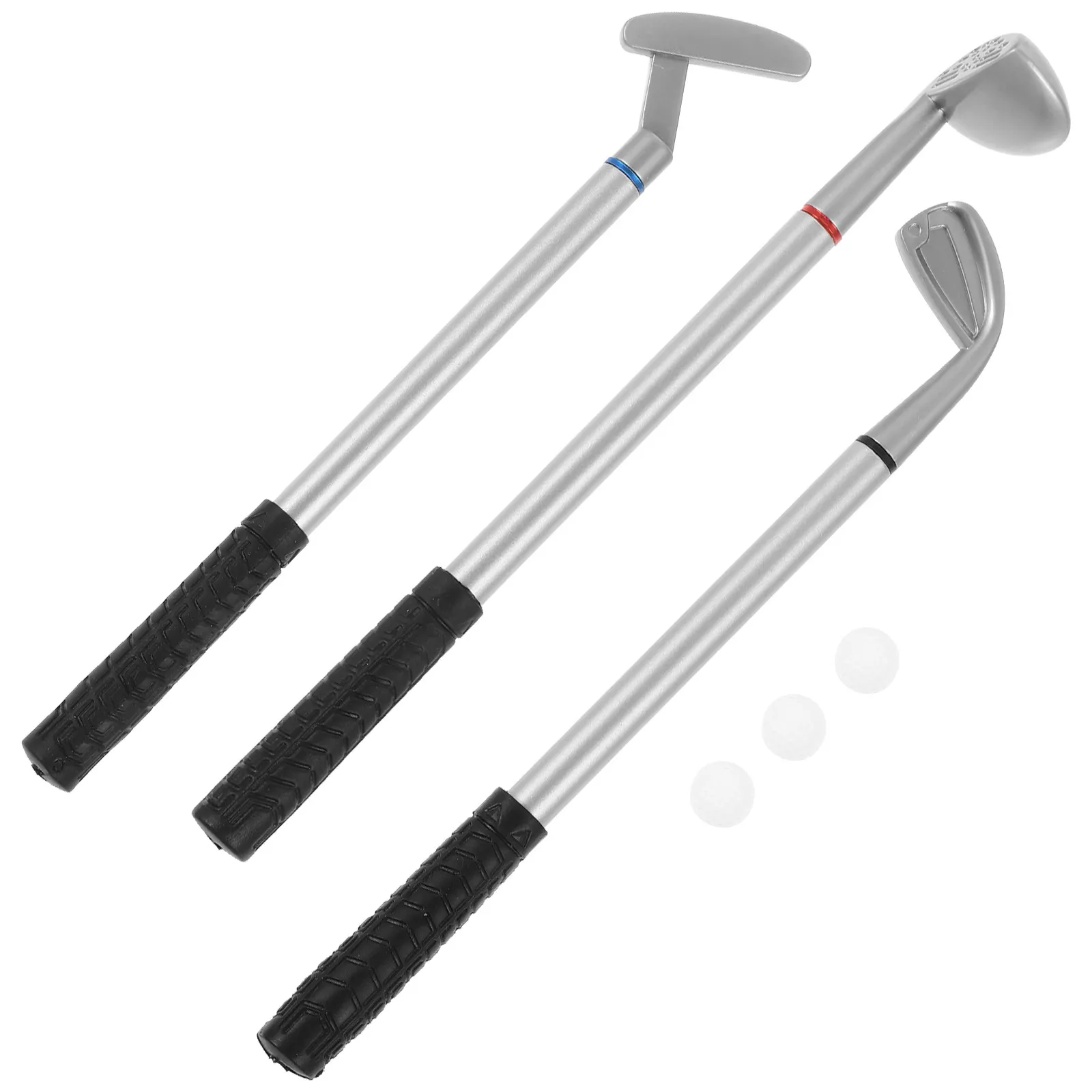 

3Sets Mini Brassie Golf Ballpoint Pen Slim Lightweight Portable Desk Stationery Office Gift Wedding Anniversary Christmas Men's