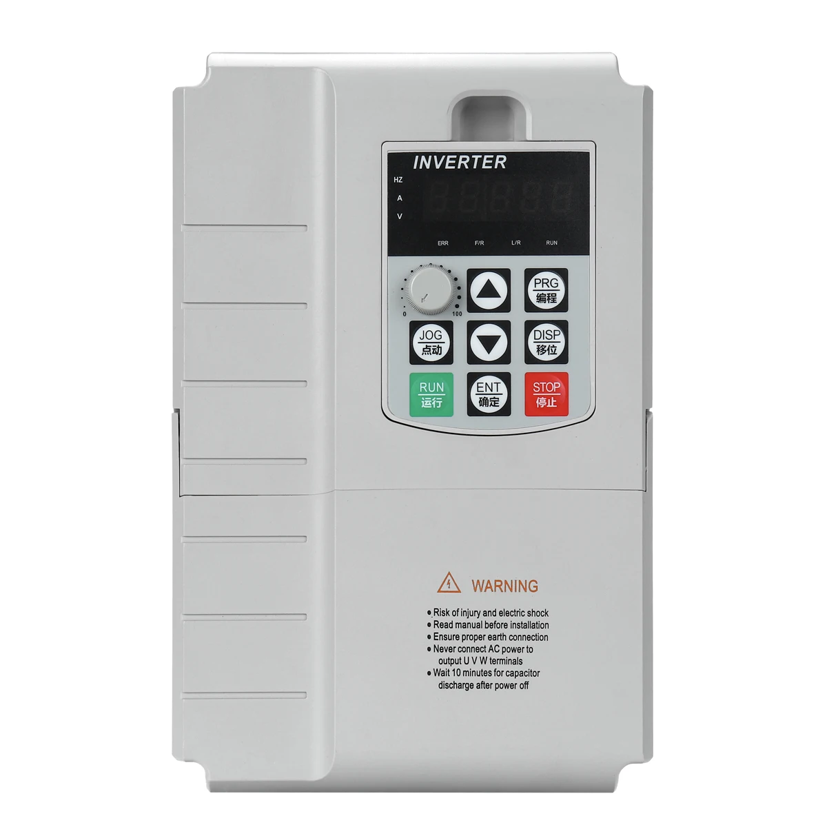 Excellway Variable Frequency Drive Frequency Inverter 7.5KW 10HP 34A VFD Single Phase Input & Three Phase Output Ideal for 3-Pha