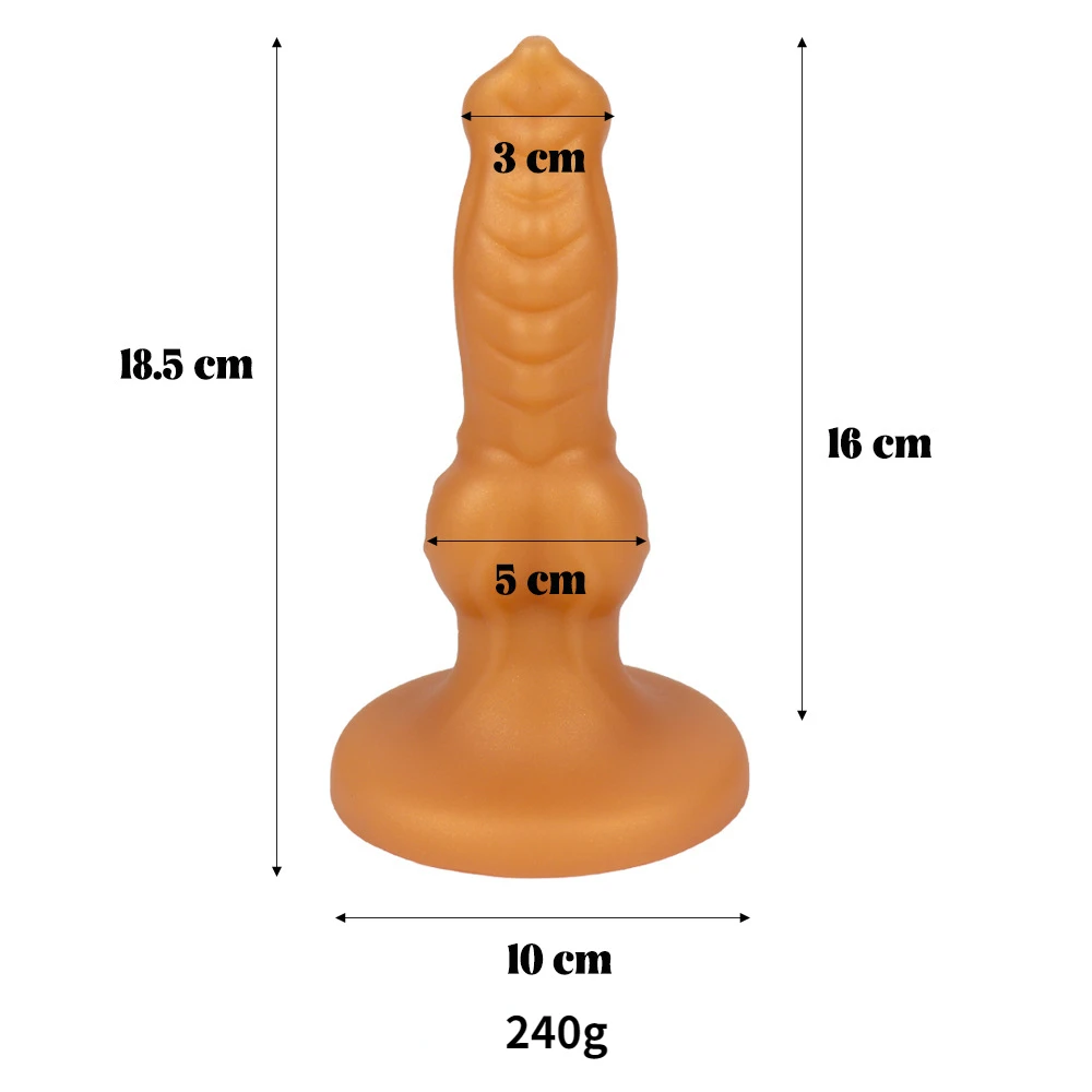 Silicone Animal Big Dog/Wolf Realistic Anal Dildo Penis Dick Plug Dilldo With Suction Cup Adult Sexy Toys For Men Women Sex Shop