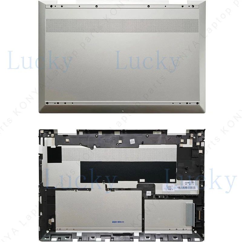 Z+  For HP ENVY X360 15-CN 15-CP 15-AG TPN-W134 Laptop Bottom Base Cover Lower Case