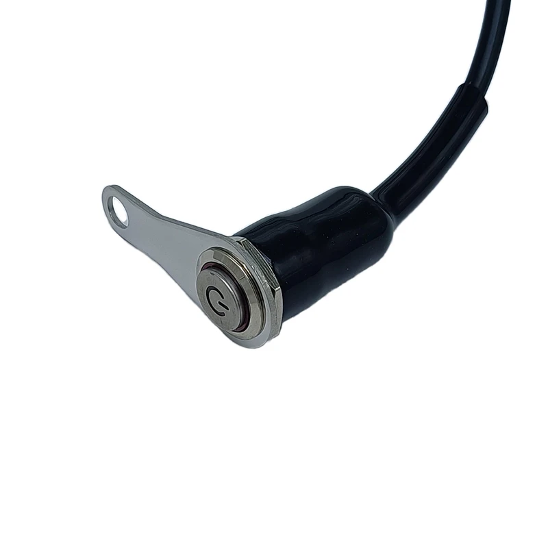 LED Motorcycle Switch ON/OFF Handlebar Mount Waterproof 12V ATV Scooter Fog Light Headlamps Motorbike Push Button Switches