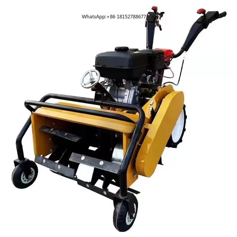 Factory Price High Efficiency Mini Tiller Four-Wheel Riding Mower and Weeder Machine for Farm Scarifying and Plowing
