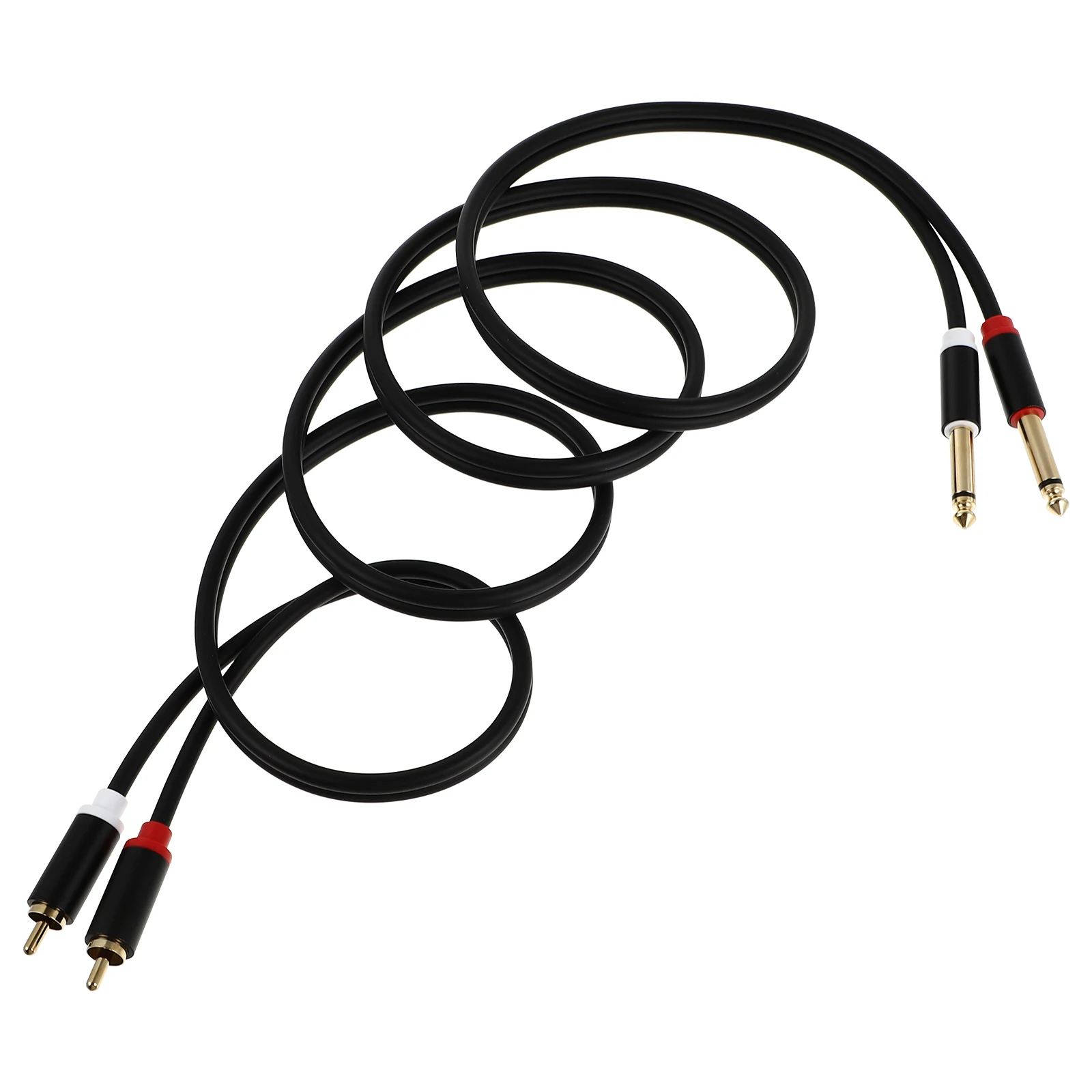 

1Pcs Premium Audio Cable Strong Anti-Interference Aluminum Shell Compatible with Music Player Mixer Amplifier Set Cd Dvd